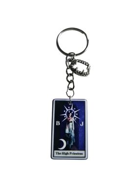 Vampire 'The High Priestess' Tarot Keychain